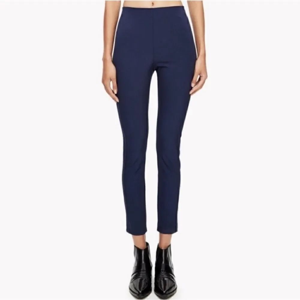 Theory Navalane Neoteric Leggings Pants Blue 8